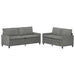 Set de canapea 2 pcs Gri închis Catifea - WALTI WALTI