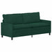 Set de canapea 2 pcs Verde închis Catifea - WALTI WALTI