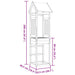 Turn de joacă Maro 52.5 x 46.5 x 208 cm Lemn de pin masiv - WALTI WALTI
