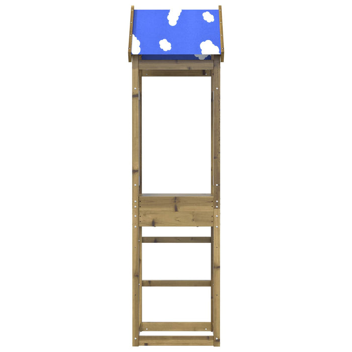 Turn de joacă Maro 52.5 x 46.5 x 208 cm Lemn impregnate solid - WALTI WALTI