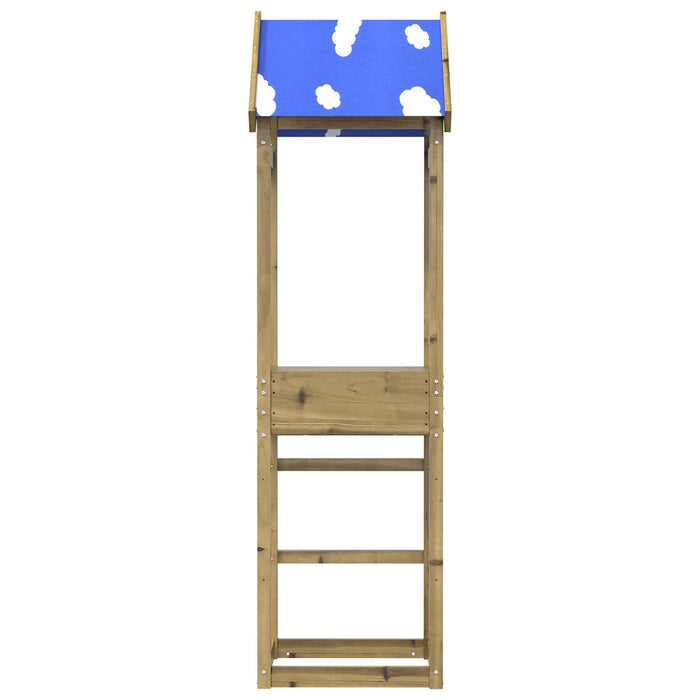 Turn de joacă Maro 52,5 x 46,5 x 195 cm Lemn impregnate solid - WALTI WALTI