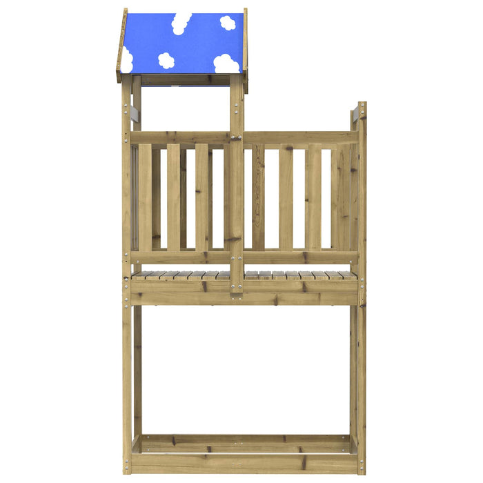 Turn de joacă Maro 52,5 x 110,5 x 215 cm Lemn impregnate solid - WALTI WALTI
