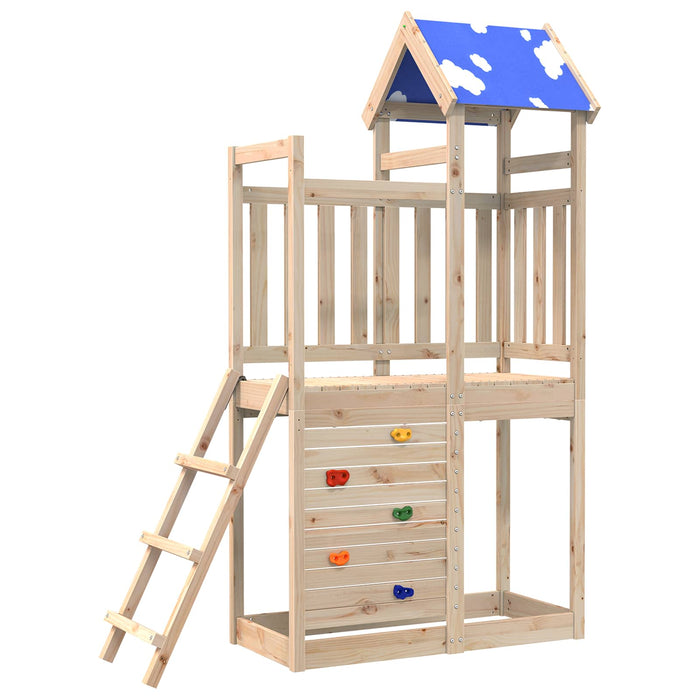 Turn de joacă Maro 110,5 x 52,5 x 215cm Lemn de pin masiv - WALTI WALTI