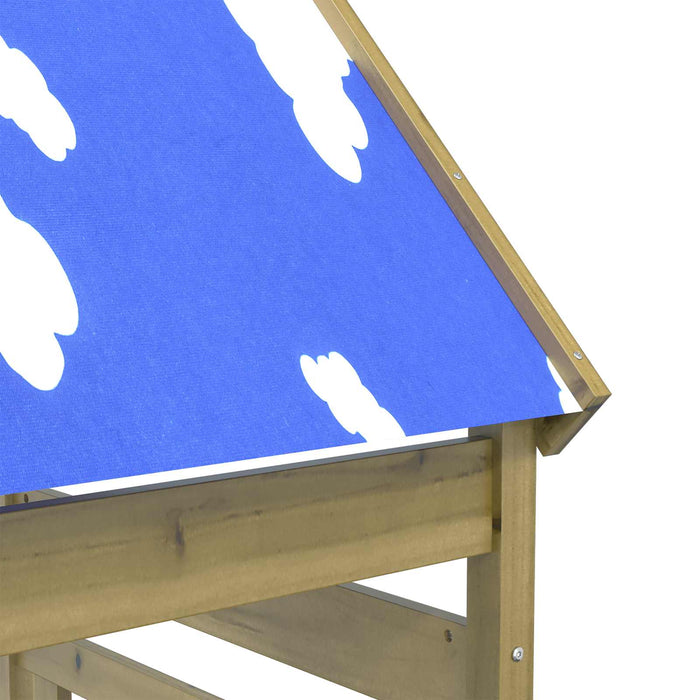 Turn de joacă Maro 52,5 x 85 x 265 cm Lemn impregnate solid WALTI
