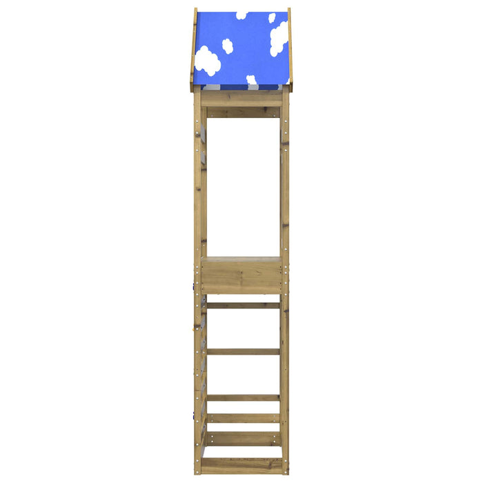 Turn de joacă Maro 52,5 x 85 x 265 cm Lemn impregnate solid WALTI