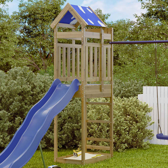 Turn de joacă Maro 52.5 x 85 x 239 cm Lemn impregnate solid WALTI