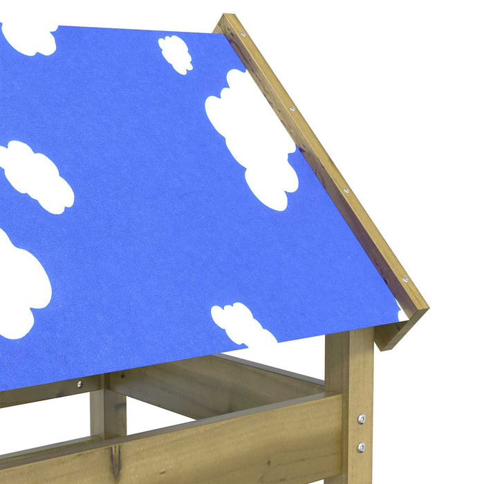 Turn de joacă Maro 85 x 52,5 x 239 cm Lemn impregnate solid - WALTI WALTI