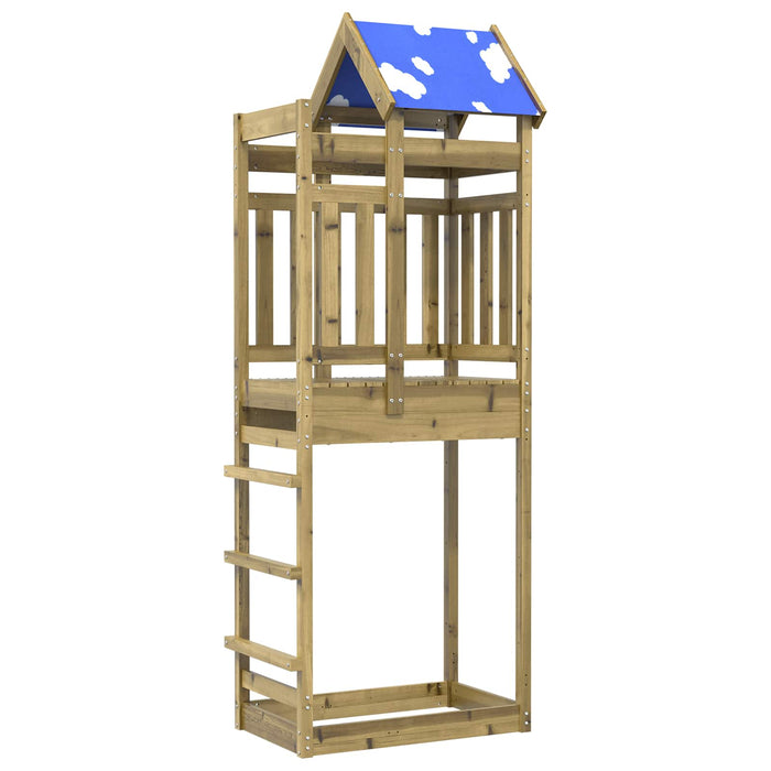 Turn de joacă Maro 85 x 52,5 x 239 cm Lemn impregnate solid - WALTI WALTI