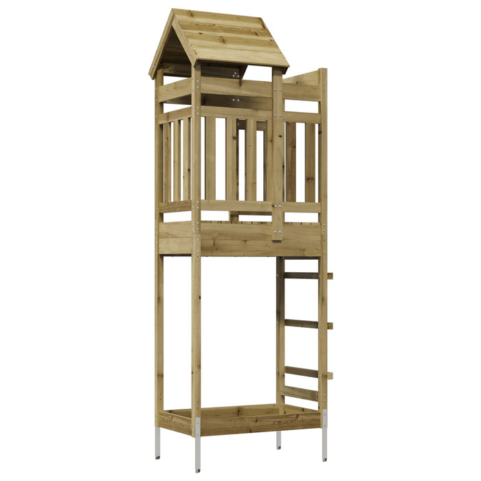 Turn de joacă Maro 52,5 x 85 x 238 cm Lemn impregnate solid WALTI