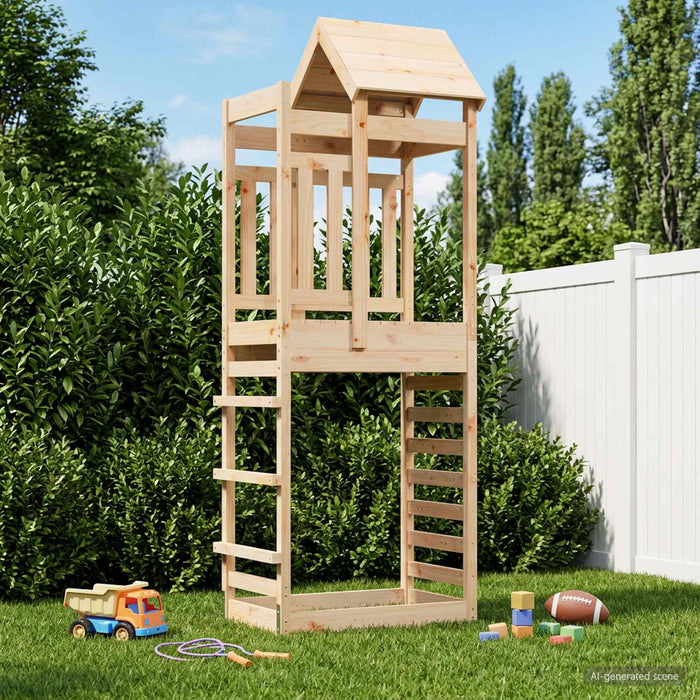 Turn de joacă Maro 52,5 x 85 x 238 cm Lemn de pin masiv WALTI