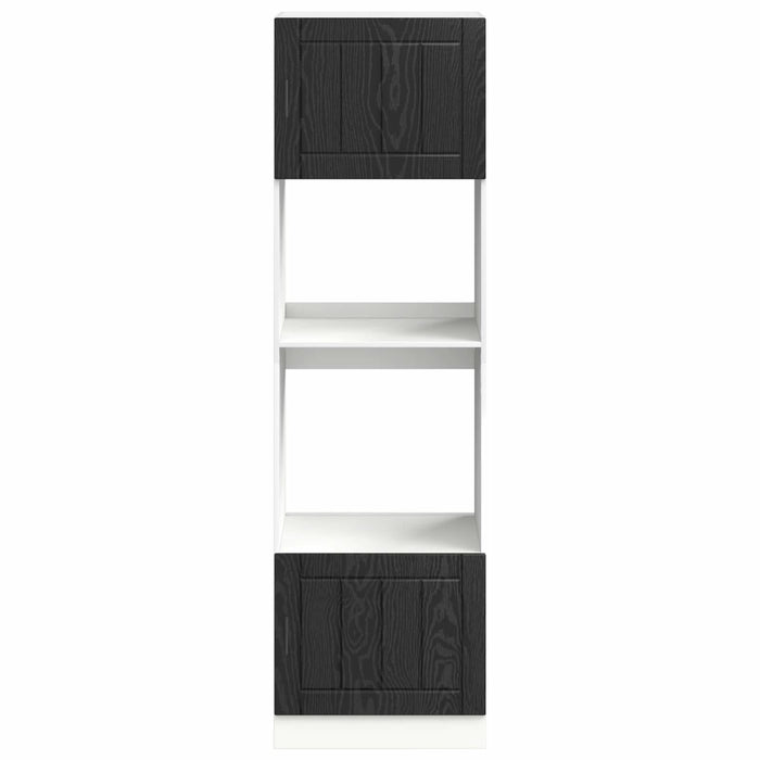 Dulap de bucătărie Stejar Negru 60 x 57 x 207 cm Lemn compozit - WALTI WALTI