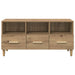 Cabinet TV Stejar artizanal 102 x 35,5 x 50 cm Lemn compozit - WALTI WALTI