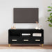 Cabinet TV Stejar Negru 102 x 35,5 x 50 cm Lemn compozit - WALTI WALTI