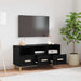 Cabinet TV Stejar Negru 102 x 35,5 x 50 cm Lemn compozit - WALTI WALTI