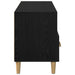 Cabinet TV Stejar Negru 102 x 35,5 x 50 cm Lemn compozit - WALTI WALTI