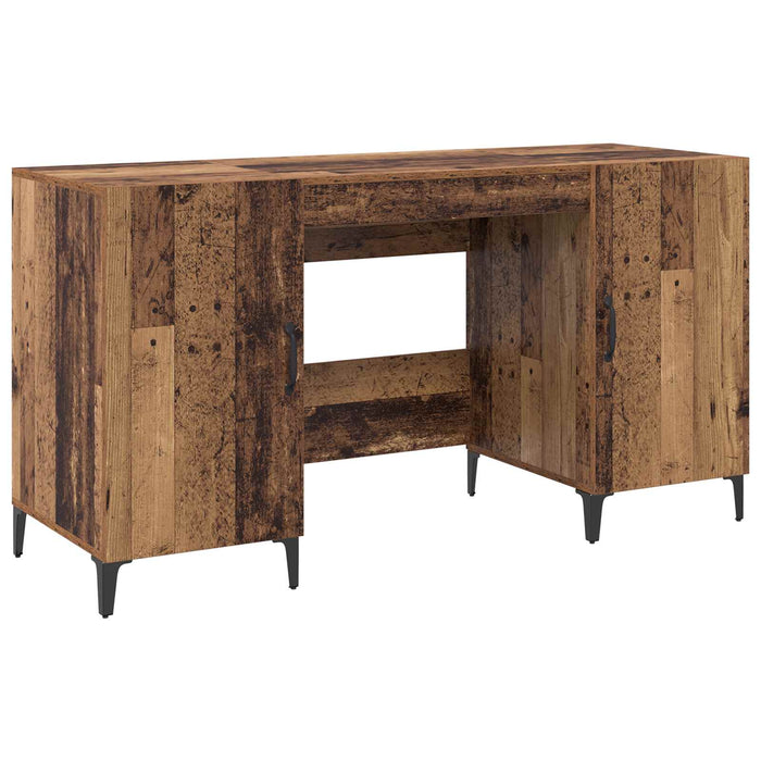 Birou cu depozitare Lemn vechi 140 x 50 x 75 cm Lemn compozit - WALTI WALTI