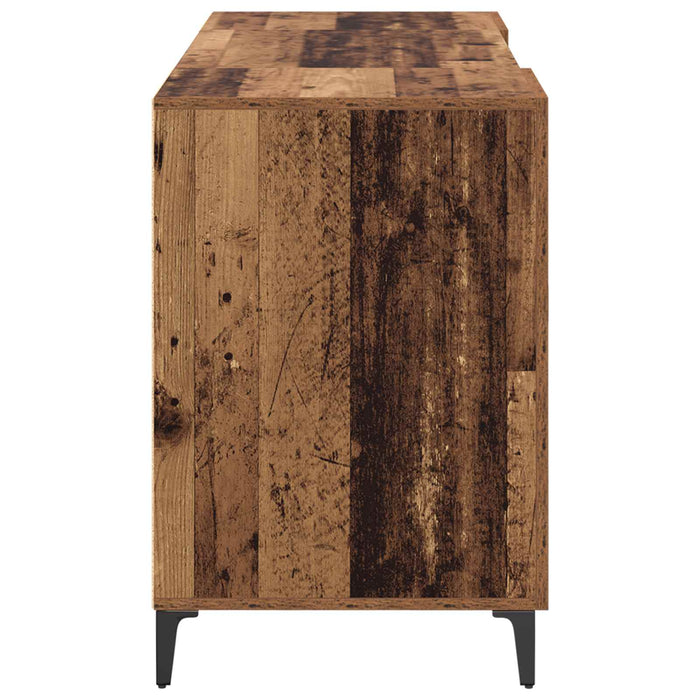 Birou cu depozitare Lemn vechi 140 x 50 x 75 cm Lemn compozit - WALTI WALTI