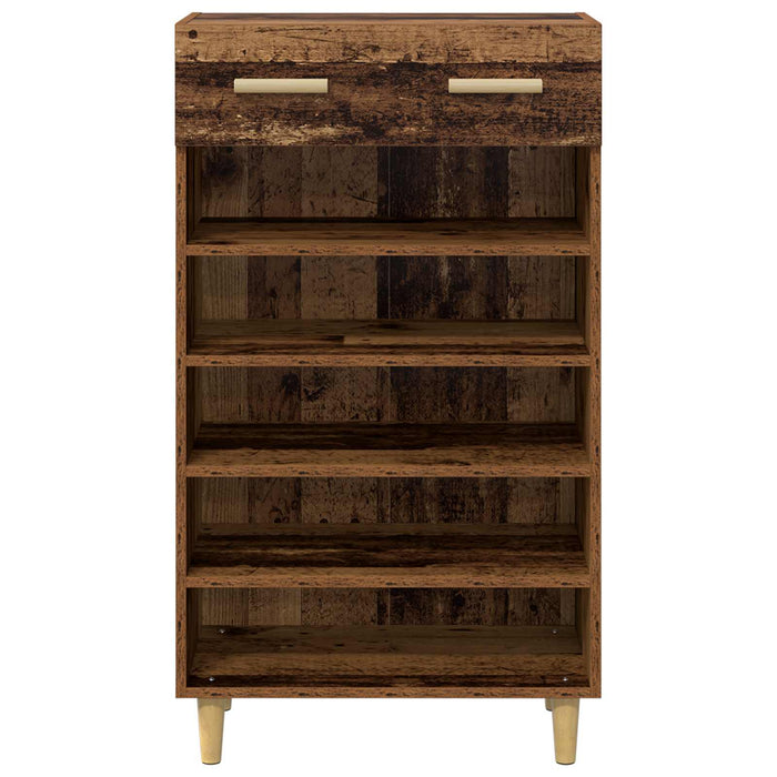 Dulap pentru pantofi Lemn vechi 60 x 35 x 105 cm Lemn compozit - WALTI WALTI