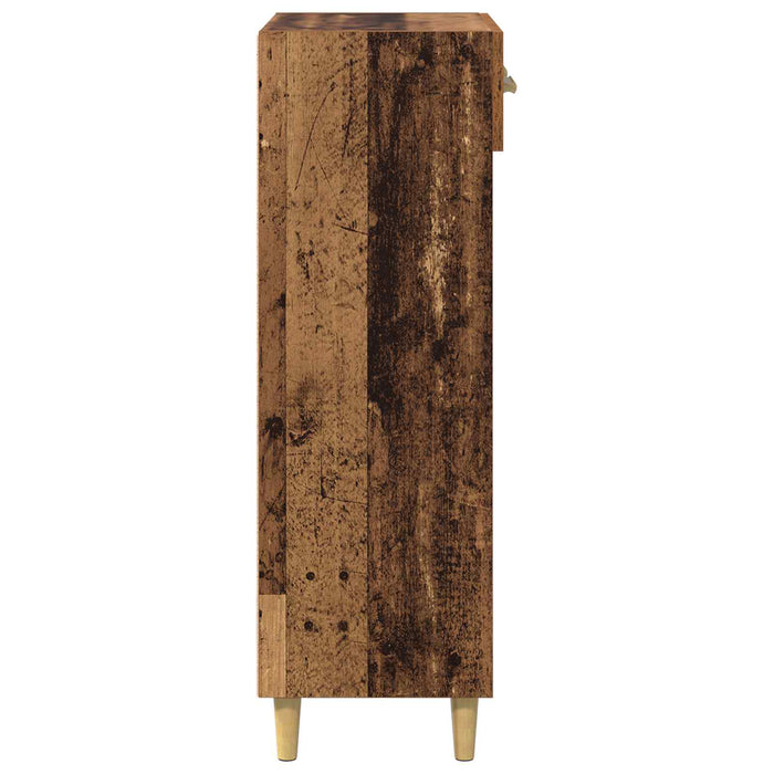 Dulap pentru pantofi Lemn vechi 60 x 35 x 105 cm Lemn compozit - WALTI WALTI