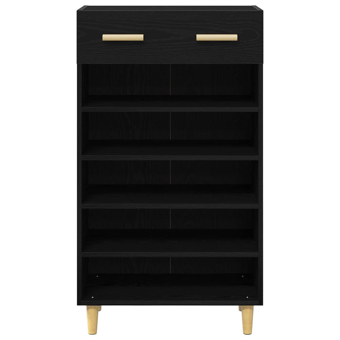 Dulap pentru pantofi cu sertar Stejar Negru 60 x 35 x 105 cm - WALTI WALTI