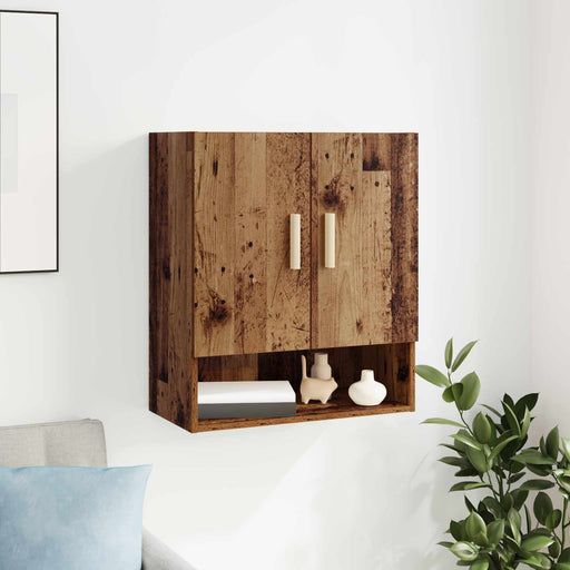 Dulap de perete Lemn vechi 60 x 31 x 70 cm Lemn compozit - WALTI WALTI