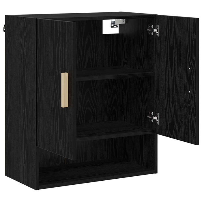 Dulap de perete Stejar Negru 60 x 31 x 70 cm Lemn compozit - WALTI WALTI