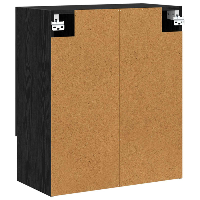 Dulap de perete Stejar Negru 60 x 31 x 70 cm Lemn compozit - WALTI WALTI