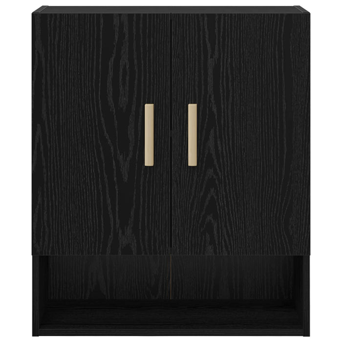 Dulap de perete Stejar Negru 60 x 31 x 70 cm Lemn compozit - WALTI WALTI