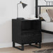 Dulap de pat Stejar Negru 40 x 35 x 50 cm Lemn compozit - WALTI WALTI
