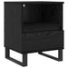 Dulap de pat Stejar Negru 40 x 35 x 50 cm Lemn compozit - WALTI WALTI