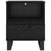 Dulap de pat Stejar Negru 40 x 35 x 50 cm Lemn compozit - WALTI WALTI