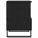 Dulap de pat Stejar Negru 40 x 35 x 50 cm Lemn compozit - WALTI WALTI