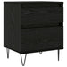 Dulap de pat Stejar Negru 40 x 35 x 50 cm Lemn compozit - WALTI WALTI