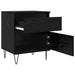 Dulap de pat Stejar Negru 40 x 35 x 50 cm Lemn compozit - WALTI WALTI