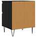 Dulap de pat Stejar Negru 40 x 35 x 50 cm Lemn compozit - WALTI WALTI