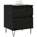 Dulap de pat Stejar Negru 40 x 35 x 50 cm Lemn compozit - WALTI WALTI