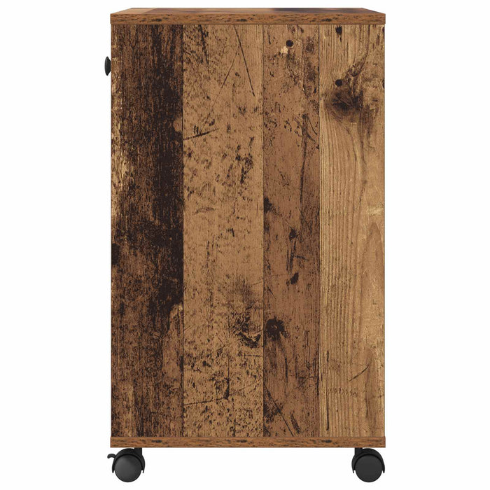 Suport pentru imprimantă cu sertar Lemn vechi 60 x 40 x 68.5 cm - WALTI WALTI