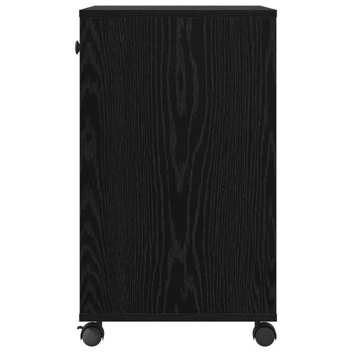 Suport pentru imprimantă Simplu Stejar Negru 60 x 40 x 68.5 cm - WALTI WALTI