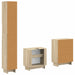 Set de cabinet pentru baie cu 3 piese EDE Stejar Sonoma - WALTI WALTI