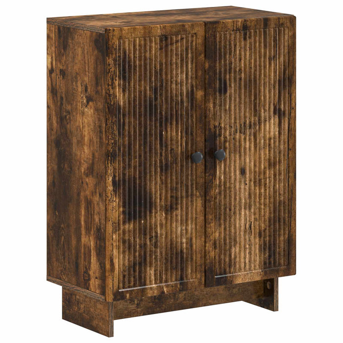 Set de cabinet pentru baie cu 3 piese EDE Stejar fumuriu - WALTI WALTI