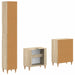 Set de cabinet pentru baie cu 3 piese ALKMAAR Stejar Sonoma - WALTI WALTI