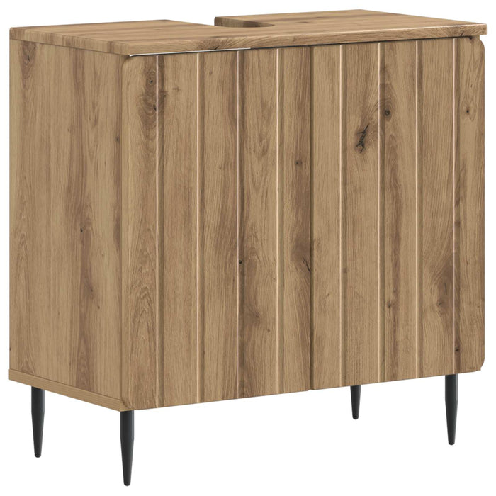 Set de cabinet pentru baie cu 3 piese ZWOLLE Stejar Artizanal - WALTI WALTI