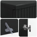 Set de cabinet pentru baie cu 3 piese ARNHEM Negru - WALTI WALTI