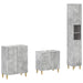 Set de cabinet pentru baie cu 3 piese ARNHEM Gri Beton - WALTI WALTI