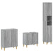 Set de cabinet pentru baie cu 3 piese ARNHEM Sonoma gri - WALTI WALTI