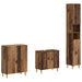 Set de cabinet pentru baie cu 3 piese ARNHEM Lemn vechi - WALTI WALTI