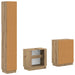Set de cabinet pentru baie cu 3 piese HOORN Stejar Artizanal - WALTI WALTI