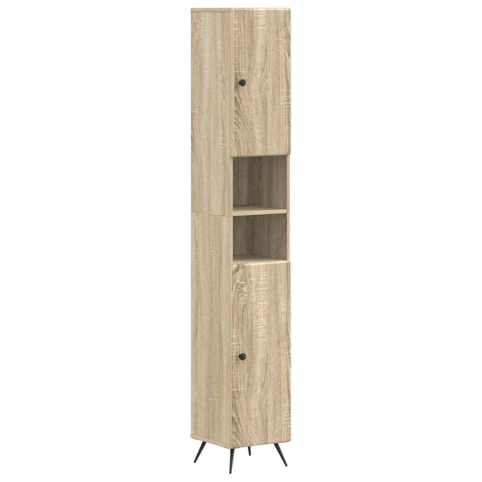 Set de cabinet pentru baie cu 3 piese BREDA Stejar Sonoma - WALTI WALTI