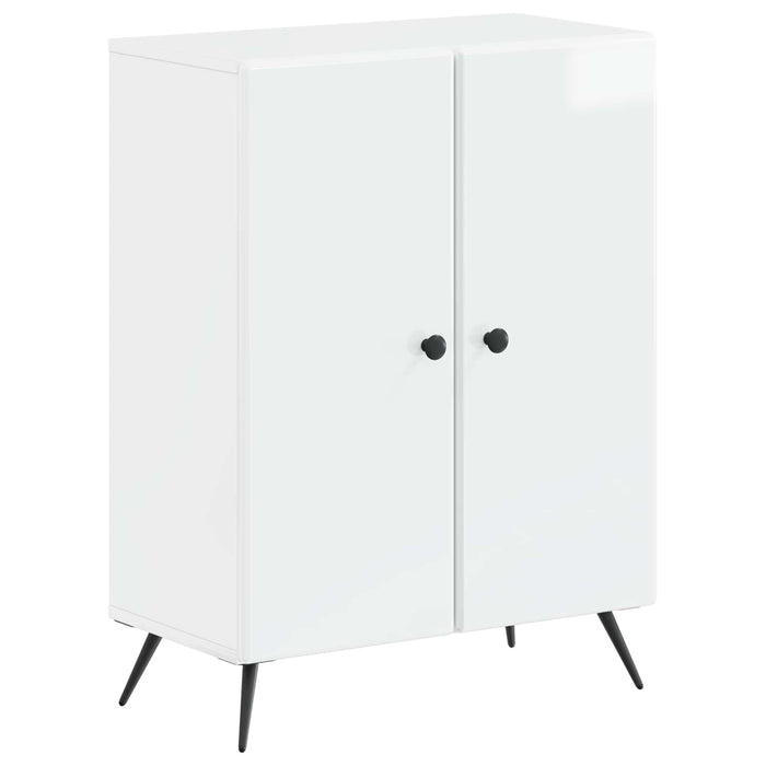 Set de cabinet pentru baie cu 3 piese BREDA Alb foarte lucios - WALTI WALTI