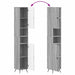 Set de cabinet pentru baie cu 3 piese BREDA Sonoma gri - WALTI WALTI